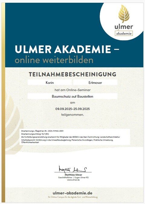 Baumschutz Karin Erlmoser (Vertiefung)